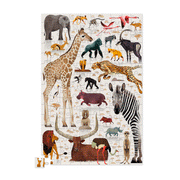 Puzzle animali della savana