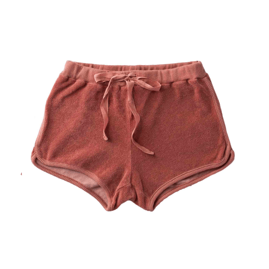 Terry Cotton Shorts Pink