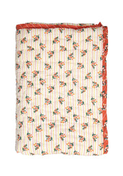 Reversible Quilted Bed Cover