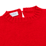 Crew-neck Red sweater