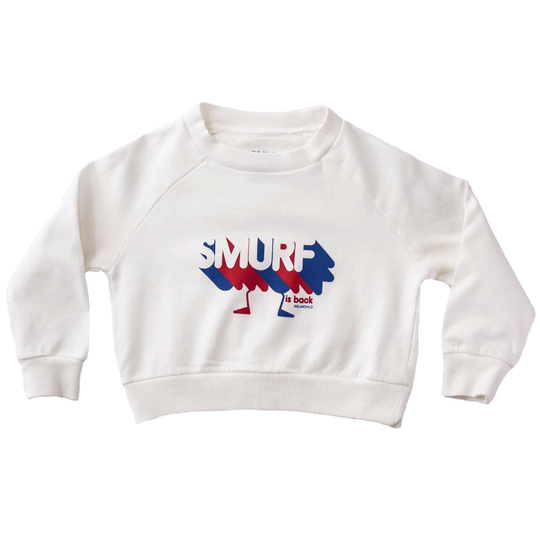 Smurf Sweatshirt Ecru