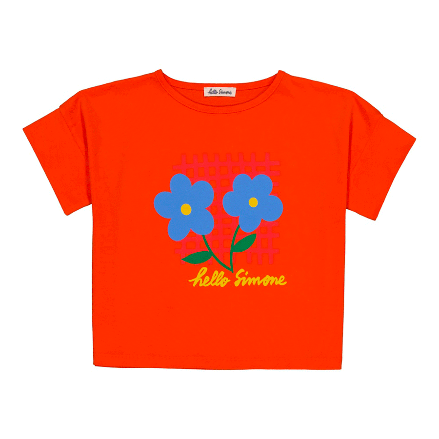 T-shirt Mandarine Flower