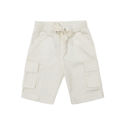 Cream Bermuda Shorts